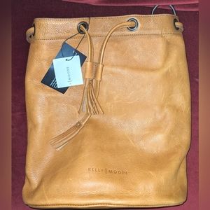NWT Kelly Moore Brown Bucket Bag Camera Bag